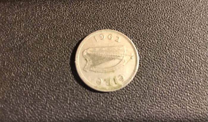 1962 Irish scilling