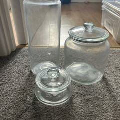 glass jars (3 )
