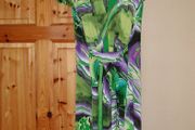Fabulous Print Dress by 'Tia'  UK 18 AV