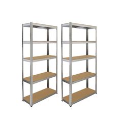2 Bays Of 5 Layer Shelving Shelves Racking