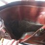 GIUDI  vintage  brown leather   shoulder Image 6