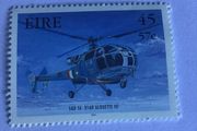 I Irish stamp Aviation - Aer Corps Alouette Helicopter