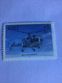 I Irish stamp Aviation - Aer Corps Alouette Helicopter