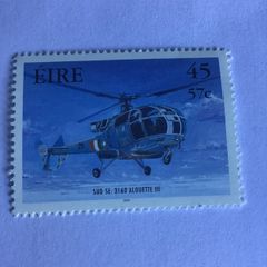 I Irish stamp Aviation - Aer Corps Alouette Helicopter