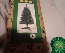 3ft dark blue Christmas tree