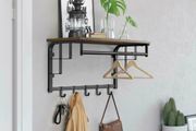 New Vintage Hanging Coat Wall Rack - FREE P&amp;P