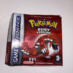 Pokemon Ruby GBA Official Box