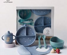 Little Rawr 6pc Baby Feeding Set - Lion Design - BNIB