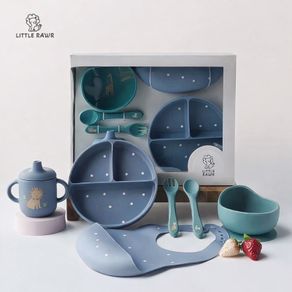 Little Rawr 6pc Baby Feeding Set - Lion Design - BNIB