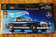 Mattel Brick Shop Hot Wheels Mercedes-Benz 300 Sl Building Toy Kit