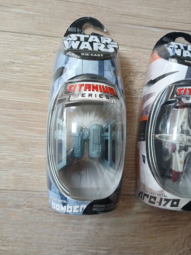 Star wars Titanium series 2005 Die cast vehicles