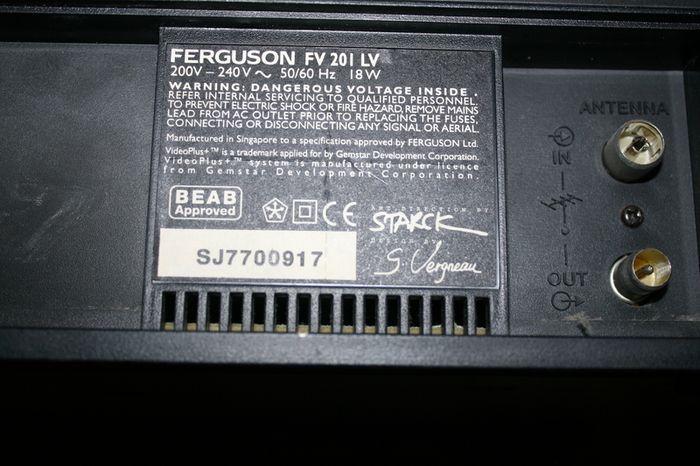 Vhs Ferguson Fv201 Lv
