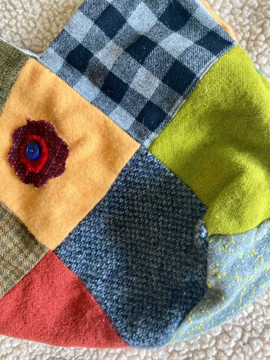 boho style handmade bag