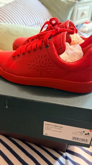 Mulberry -Tree Tennis leather sneaker