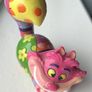Walt Disney by Romero Britto Cheshire Cat Lying Mini Figurine 2011 Image 2