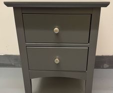 M&S Hastings 2 Drawer Bedside Table.