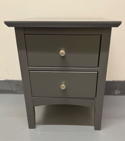 M&S Hastings 2 Drawer Bedside Table.