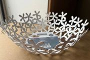 White Metal Fruit Basket