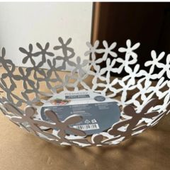 White Metal Fruit Basket