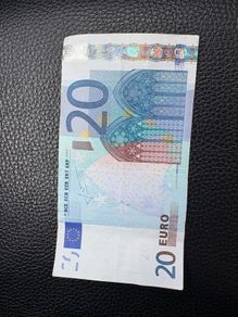 20 euro note 2002 used