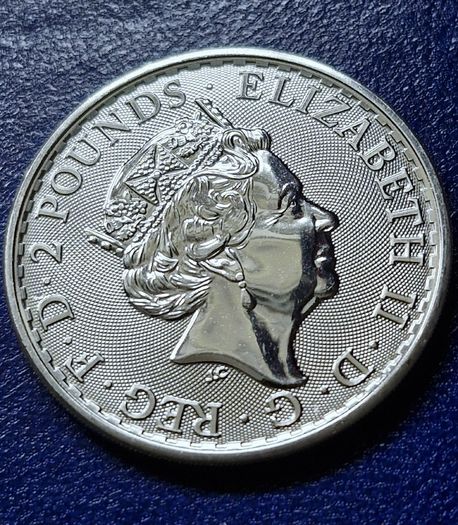 1 oz Silver Britannia 2022 .999 Coin