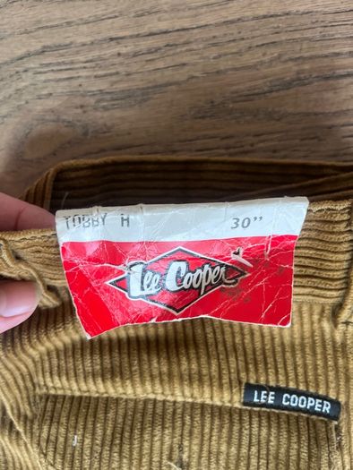 Rare vintage Lee cooper cords with tags still on