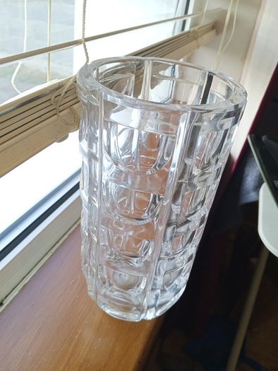 crystal vase