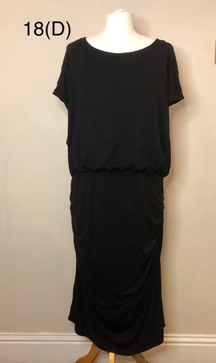 Gallery black dress (size 18)