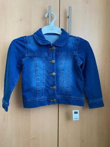 Baby Girl Soft Denim Jacket - see 2 pics