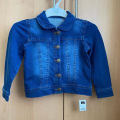Baby Girl Soft Denim Jacket - see 2 pics