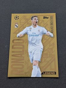 Topps Match Attax 2024-25 Cristiano Ronaldo Gold edge edition (GE 5)