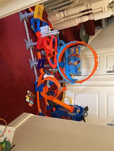 hot wheels: mega set bundle includes 7 HotWheels sets