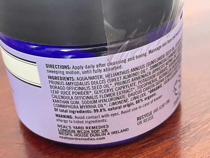 Neals Yard Hydrating Cream 50ml