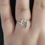 Adara 9ct White Gold 0.50ct Marquise Diamond Ring Image 5