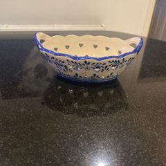 Vintage Delft Blue Holland  dish