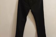 Mens Levis 502" Taper Jeans in black.