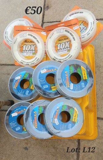 Fishing Lines/shock Ldrs.  Clearout Sale