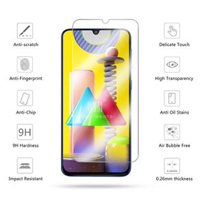 Tempered Glass For Samsung Galaxy M31 Screen Protector 9H Tempered Glass For Samsung Galaxy M31 6.4" Protective Film