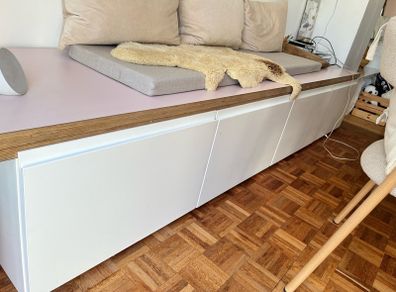 Kitchen Bench IKEA Drawers