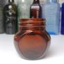 70 - Vintage 4oz Marmite Dark Brown Glass Jar Image 2