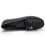 Brand New Hoefirm Women's Leather Tassel Wedge Heel Moccasins Casual Comfortable Slip-On Shoes, Image 4