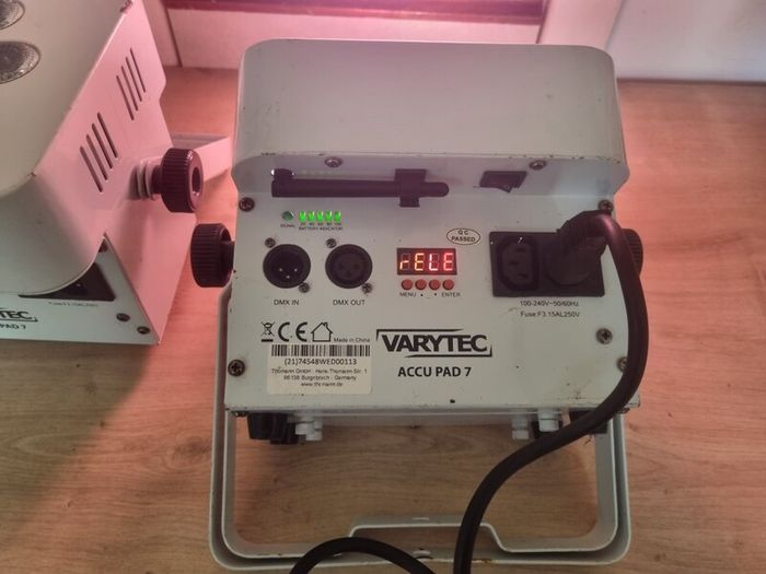 Varytec LED Accu Pad 7 7x10W