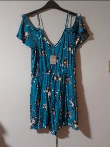 Oasis Teal Playsuit