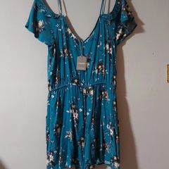 Oasis Teal Playsuit
