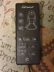 Snailax Shiatsu Back massage chair with Pillow