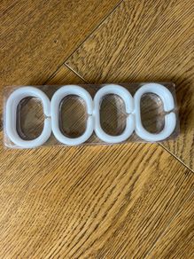 NEW shower curtain hooks