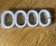 NEW shower curtain hooks