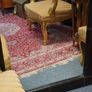 Large Floor Mirror with Leather Frame Image 4