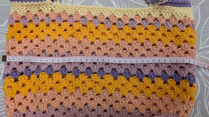 Handmade crochet bag