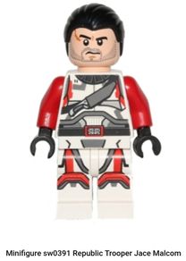 Lego Star Wars sw0391 Republic Trooper Jace Malcolm